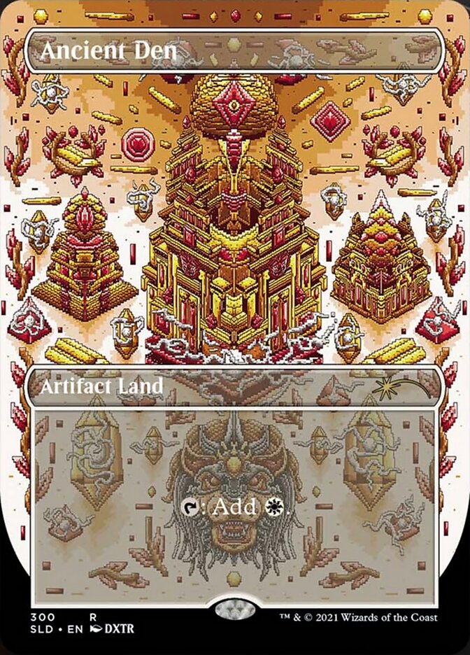 Ancient Den (Borderless) [Secret Lair Drop Series] | Shuffle n Cut Hobbies & Games