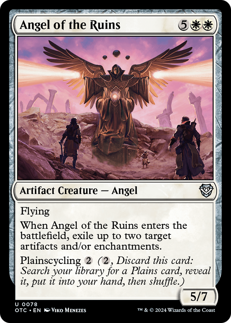 Angel of the Ruins [Outlaws of Thunder Junction Commander] | Shuffle n Cut Hobbies & Games