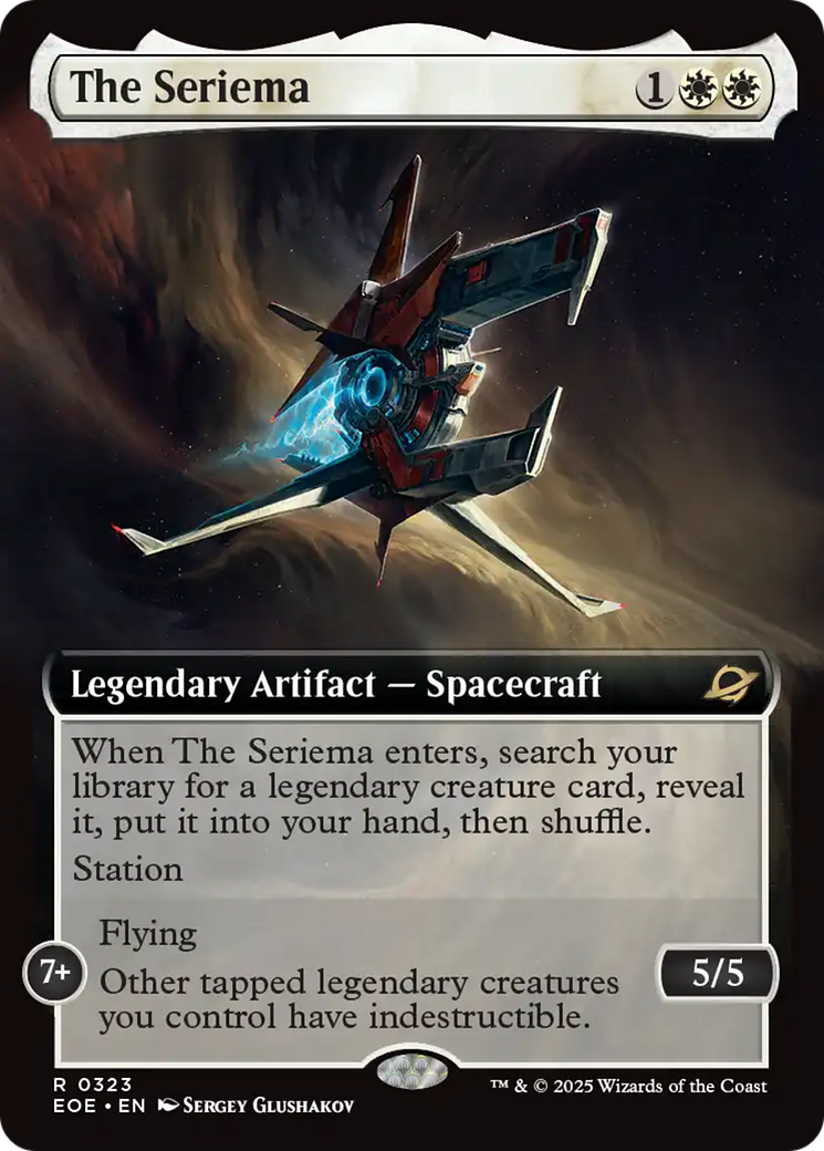 The Seriema (Extended Art) [Edge of Eternities] | Shuffle n Cut Hobbies & Games