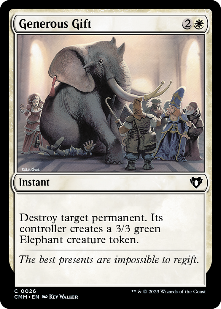 Generous Gift [Commander Masters] | Shuffle n Cut Hobbies & Games