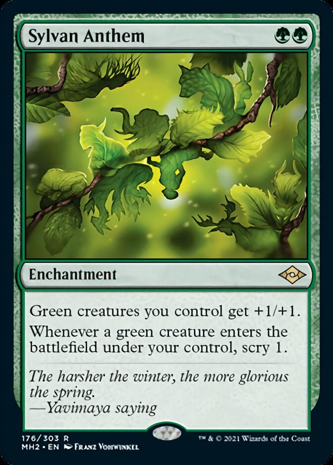 Sylvan Anthem [Modern Horizons 2] | Shuffle n Cut Hobbies & Games