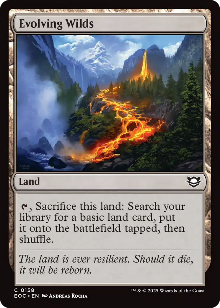 Evolving Wilds [Edge of Eternities Commander] | Shuffle n Cut Hobbies & Games