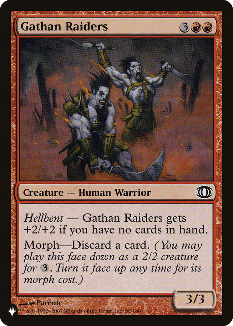 Gathan Raiders [The List] | Shuffle n Cut Hobbies & Games