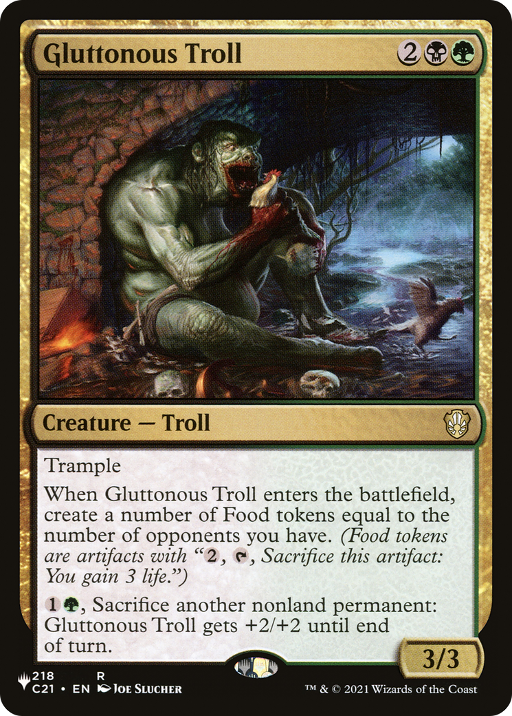 Gluttonous Troll [The List] | Shuffle n Cut Hobbies & Games