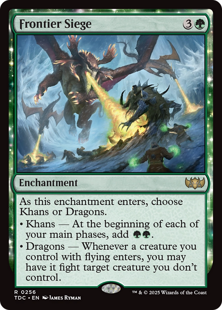 Frontier Siege [Tarkir: Dragonstorm Commander] | Shuffle n Cut Hobbies & Games