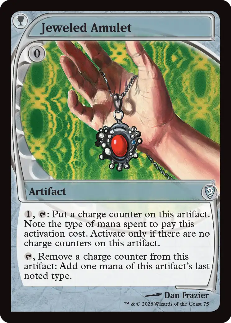 Jeweled Amulet (Future Sight) [Mystery Booster: Commander Edition] | Shuffle n Cut Hobbies & Games