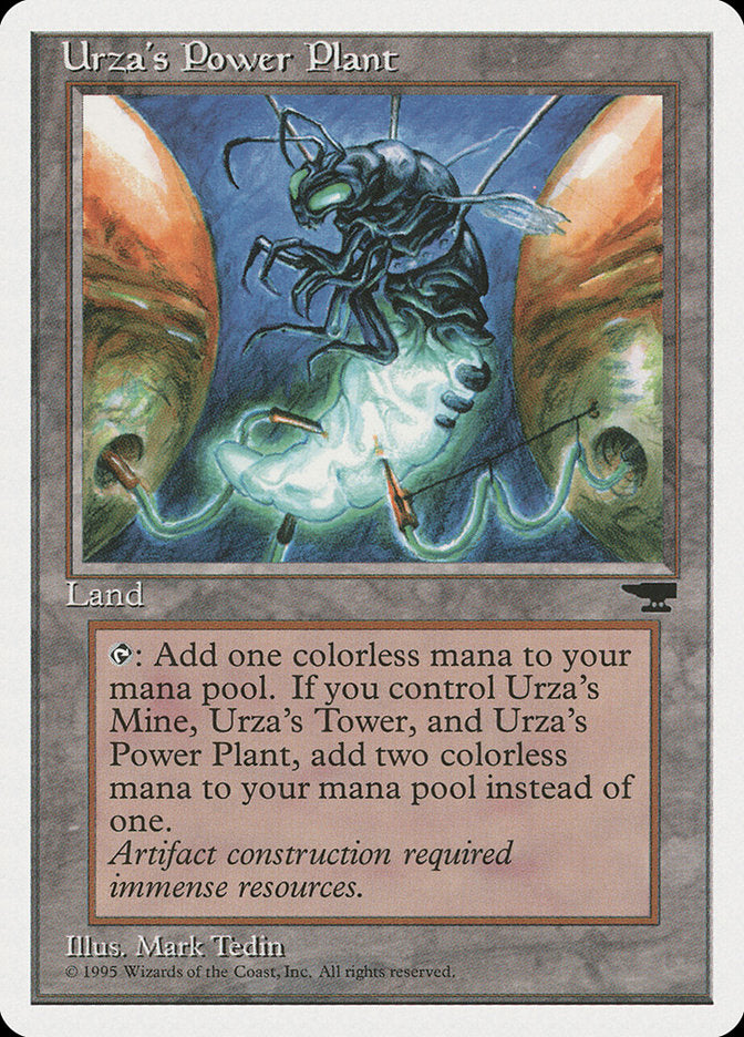 Urza's Power Plant (Insect) [Chronicles] | Shuffle n Cut Hobbies & Games