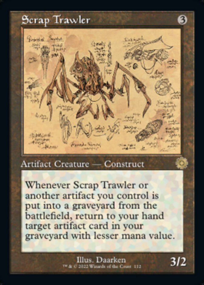 Scrap Trawler (Retro Schematic) [The Brothers' War Retro Artifacts] | Shuffle n Cut Hobbies & Games