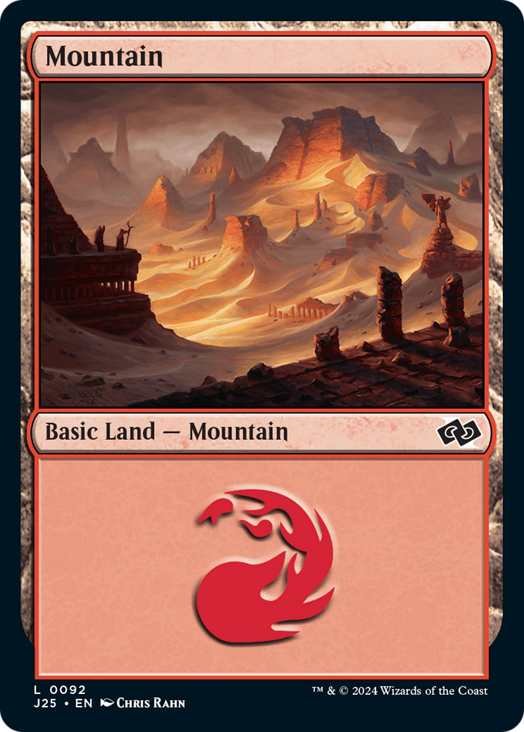 Mountain (92) [Foundations Jumpstart] | Shuffle n Cut Hobbies & Games