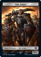 Orc Army (06) // Orc Army (05) Double-Sided Token [The Lord of the Rings: Tales of Middle-Earth Tokens] | Shuffle n Cut Hobbies & Games