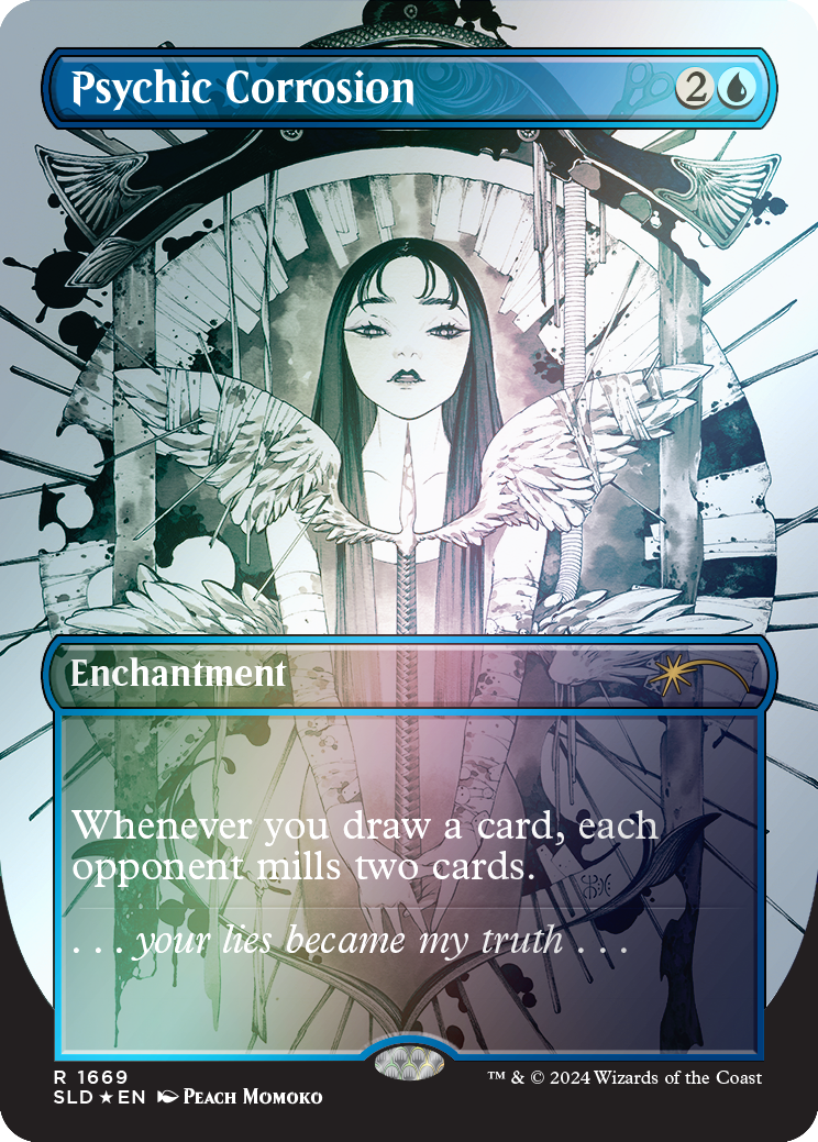Psychic Corrosion (Rainbow Foil) [Secret Lair Drop Series] | Shuffle n Cut Hobbies & Games