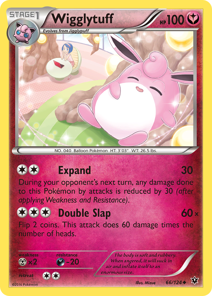 Wigglytuff (66/124) [XY: Fates Collide] | Shuffle n Cut Hobbies & Games