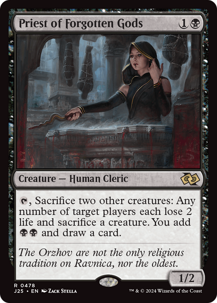 Priest of Forgotten Gods [Foundations Jumpstart] | Shuffle n Cut Hobbies & Games