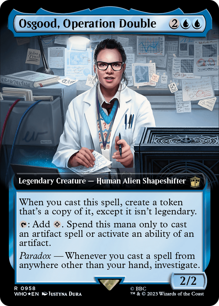 Osgood, Operation Double (Extended Art) (Surge Foil) [Doctor Who] | Shuffle n Cut Hobbies & Games