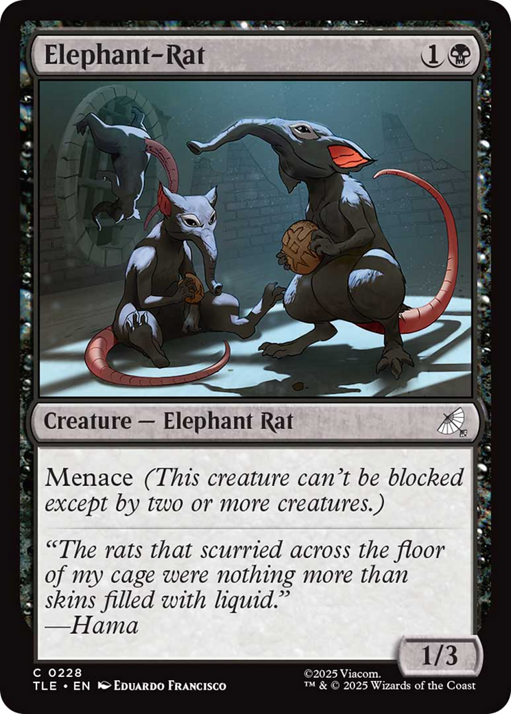 Elephant-Rat [Avatar: The Last Airbender: Eternal-Legal] | Shuffle n Cut Hobbies & Games