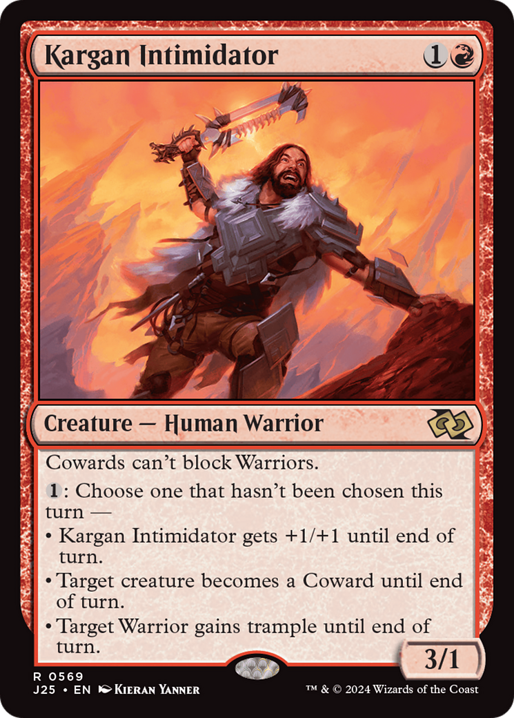 Kargan Intimidator [Foundations Jumpstart] | Shuffle n Cut Hobbies & Games
