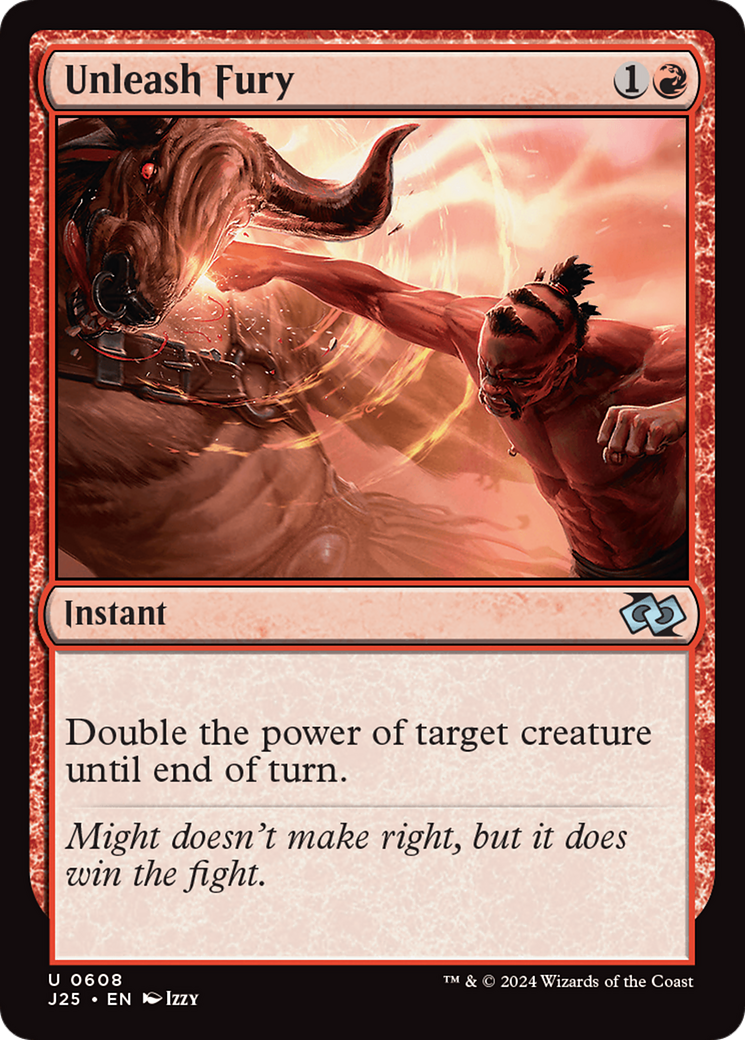 Unleash Fury [Foundations Jumpstart] | Shuffle n Cut Hobbies & Games
