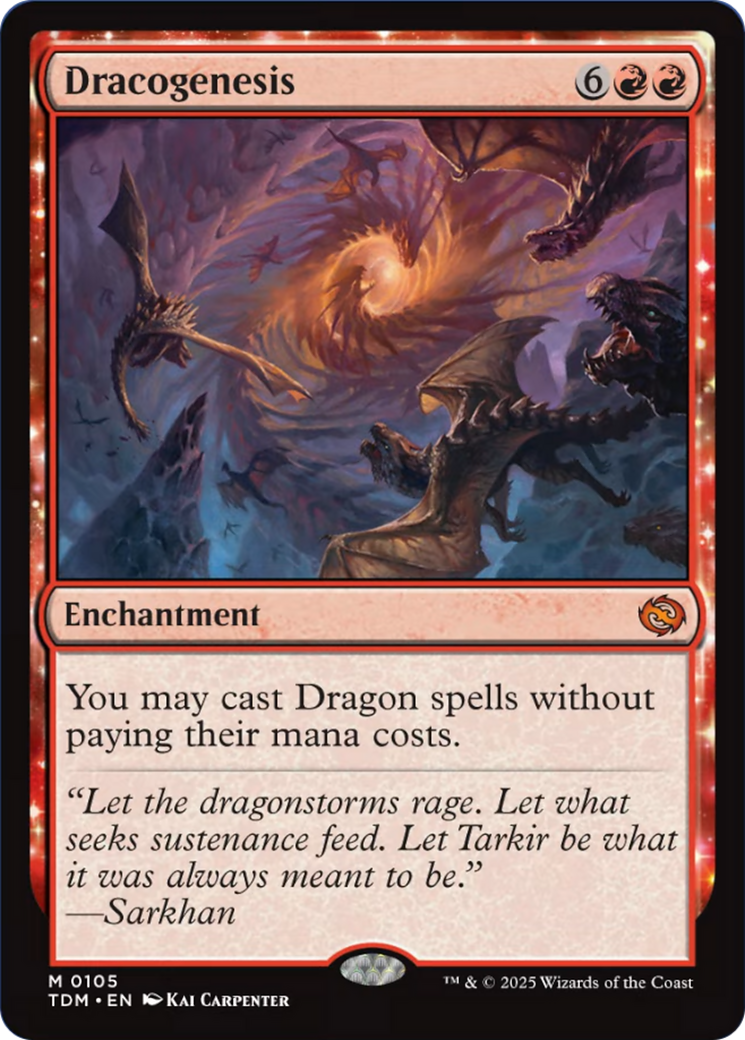 Dracogenesis [Tarkir: Dragonstorm] | Shuffle n Cut Hobbies & Games