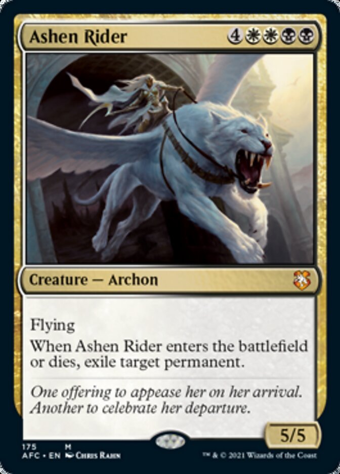 Ashen Rider [Dungeons & Dragons: Adventures in the Forgotten Realms Commander] | Shuffle n Cut Hobbies & Games