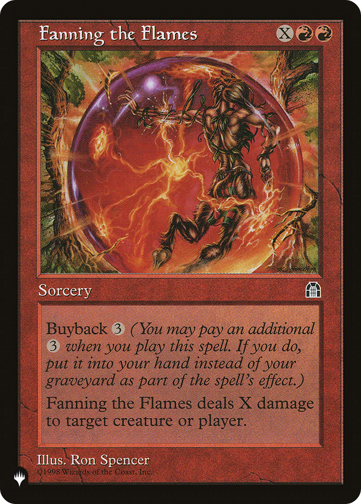 Fanning the Flames [The List] | Shuffle n Cut Hobbies & Games