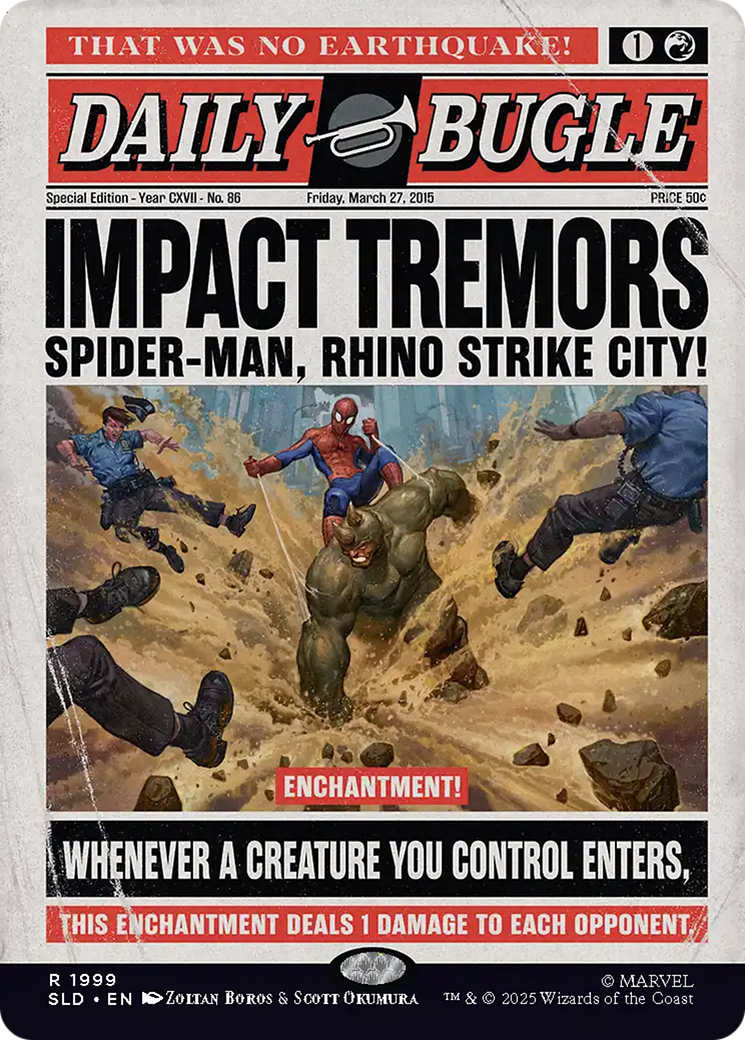 Impact Tremors (1999) (Rainbow Foil) [Secret Lair Drop Series] | Shuffle n Cut Hobbies & Games