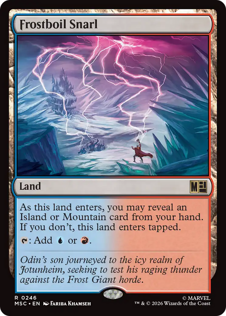 Frostboil Snarl [Marvel Super Heroes Commander] | Shuffle n Cut Hobbies & Games