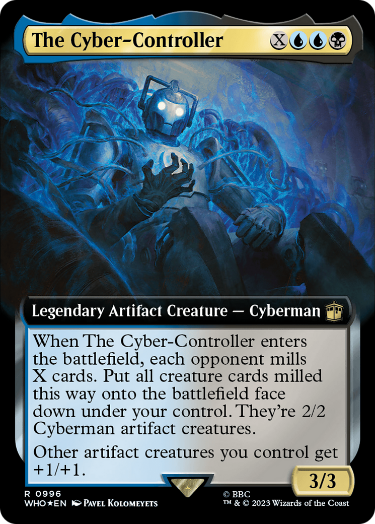 The Cyber-Controller (Extended Art) (Surge Foil) [Doctor Who] | Shuffle n Cut Hobbies & Games