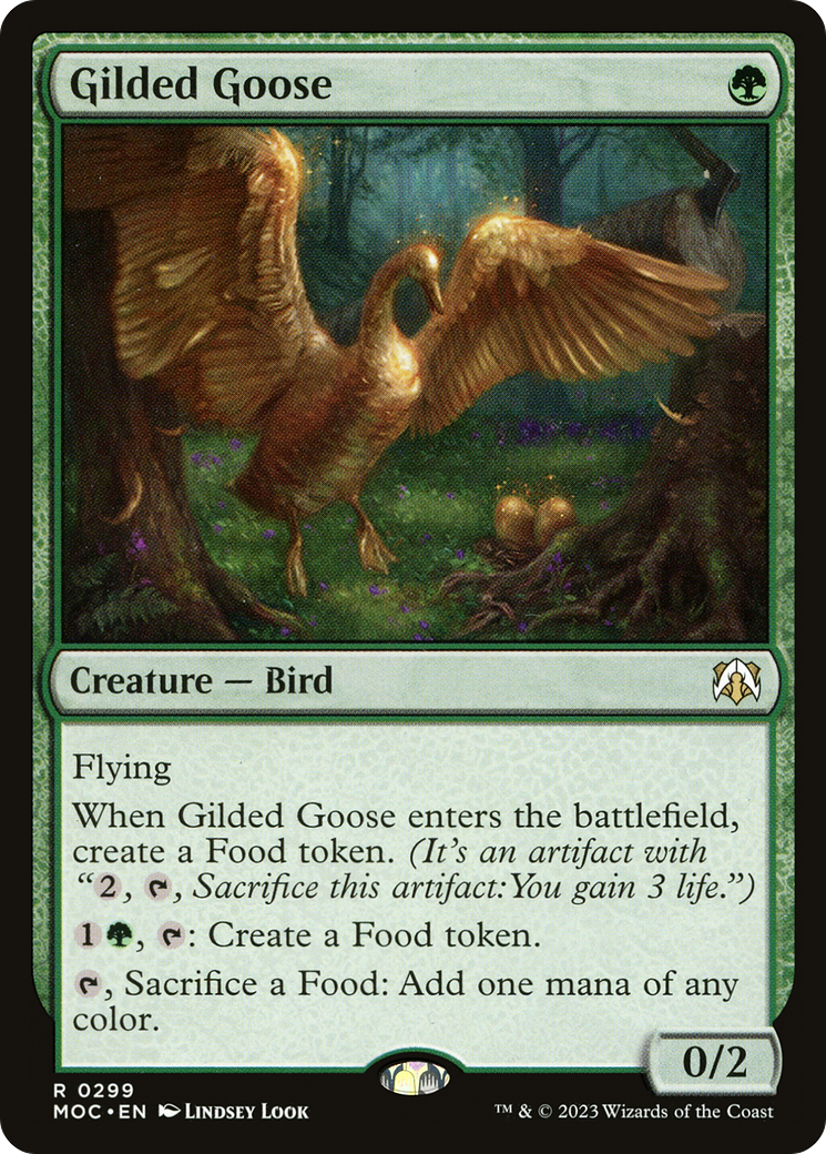 Gilded Goose [March of the Machine Commander] | Shuffle n Cut Hobbies & Games