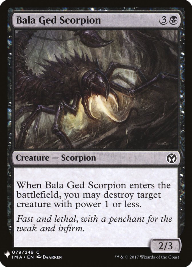Bala Ged Scorpion [Mystery Booster] | Shuffle n Cut Hobbies & Games