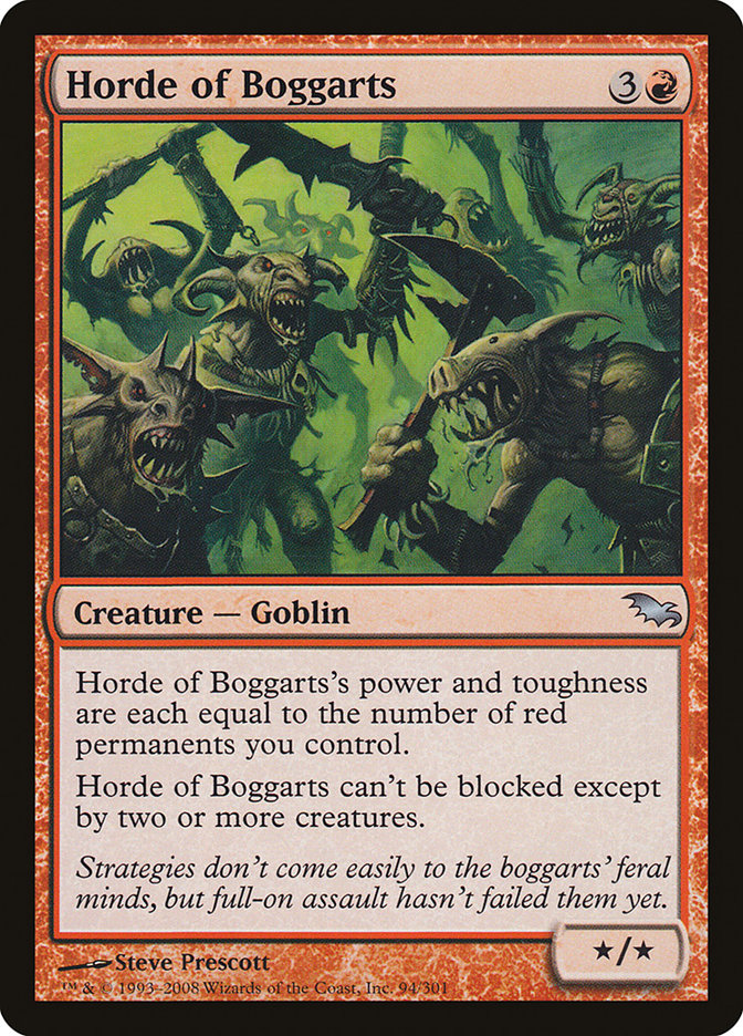 Horde of Boggarts [Shadowmoor] | Shuffle n Cut Hobbies & Games