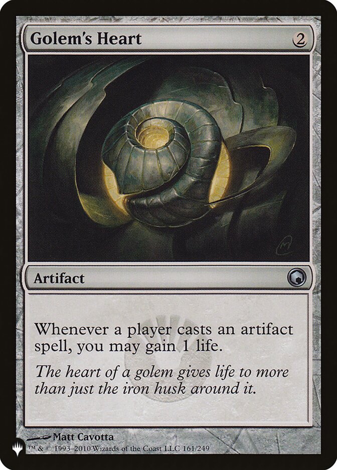 Golem's Heart [The List] | Shuffle n Cut Hobbies & Games