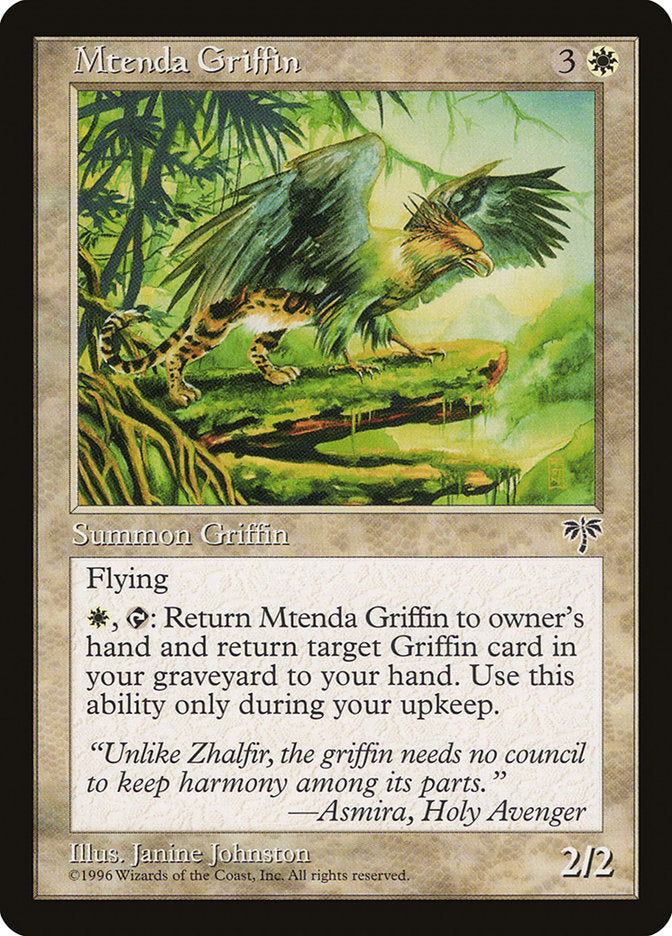 Mtenda Griffin [Mirage] | Shuffle n Cut Hobbies & Games