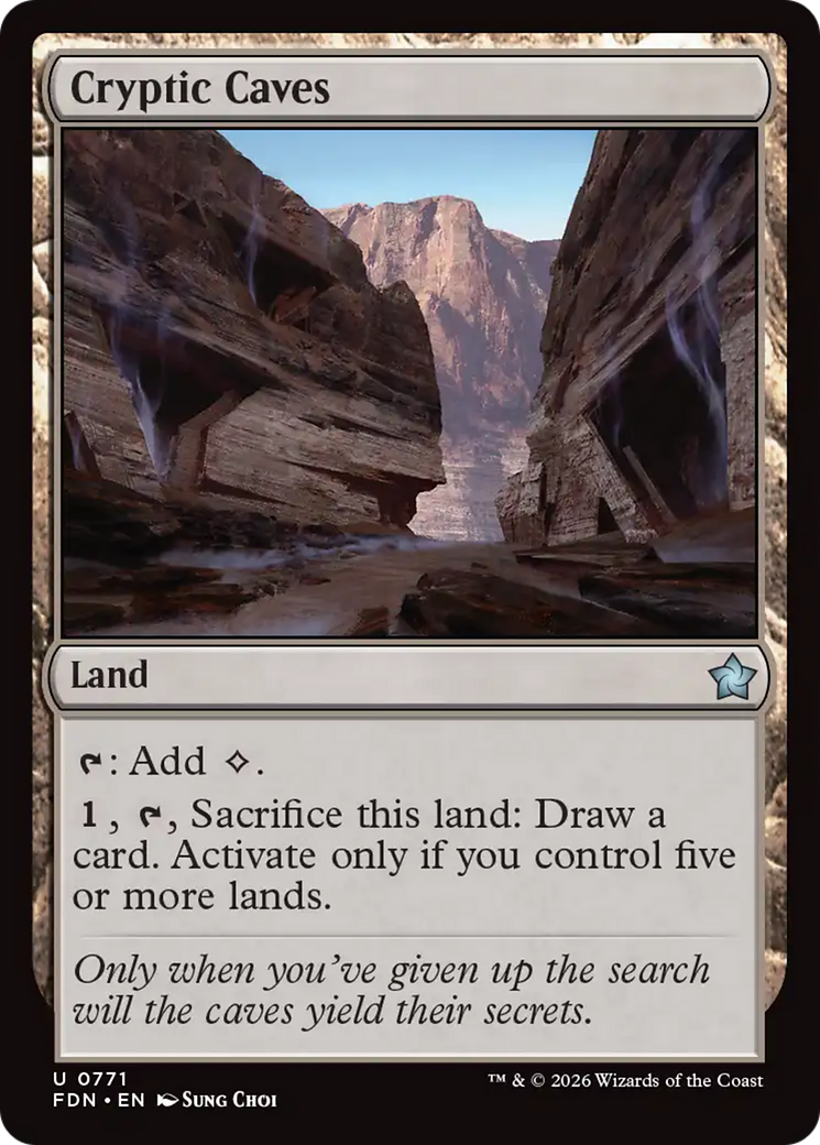 Cryptic Caves (0771) [Foundations] | Shuffle n Cut Hobbies & Games
