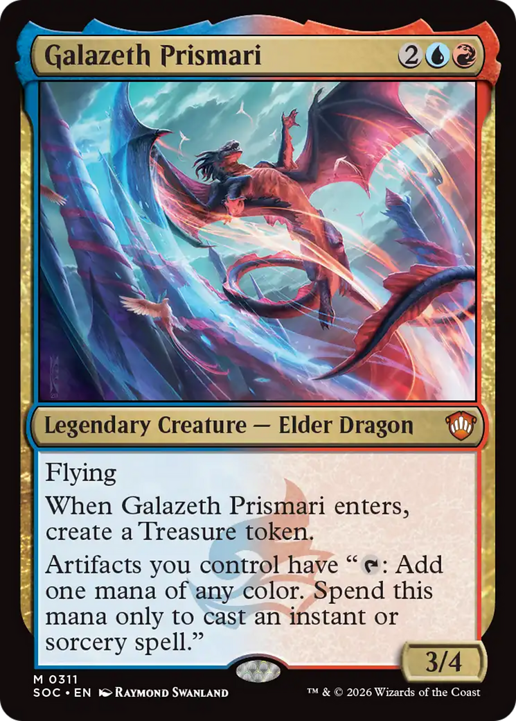 Galazeth Prismari [Secrets of Strixhaven Commander] | Shuffle n Cut Hobbies & Games