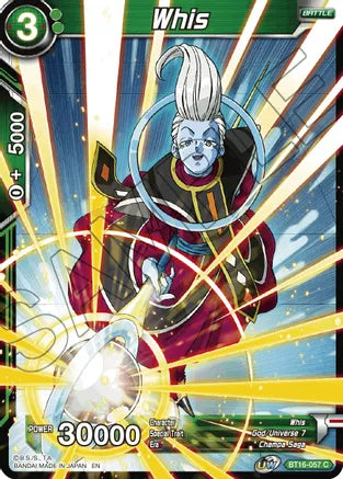 Whis (BT16-057) [Realm of the Gods] | Shuffle n Cut Hobbies & Games