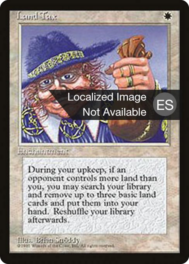 Land Tax [Fourth Edition Foreign Black Border] | Shuffle n Cut Hobbies & Games