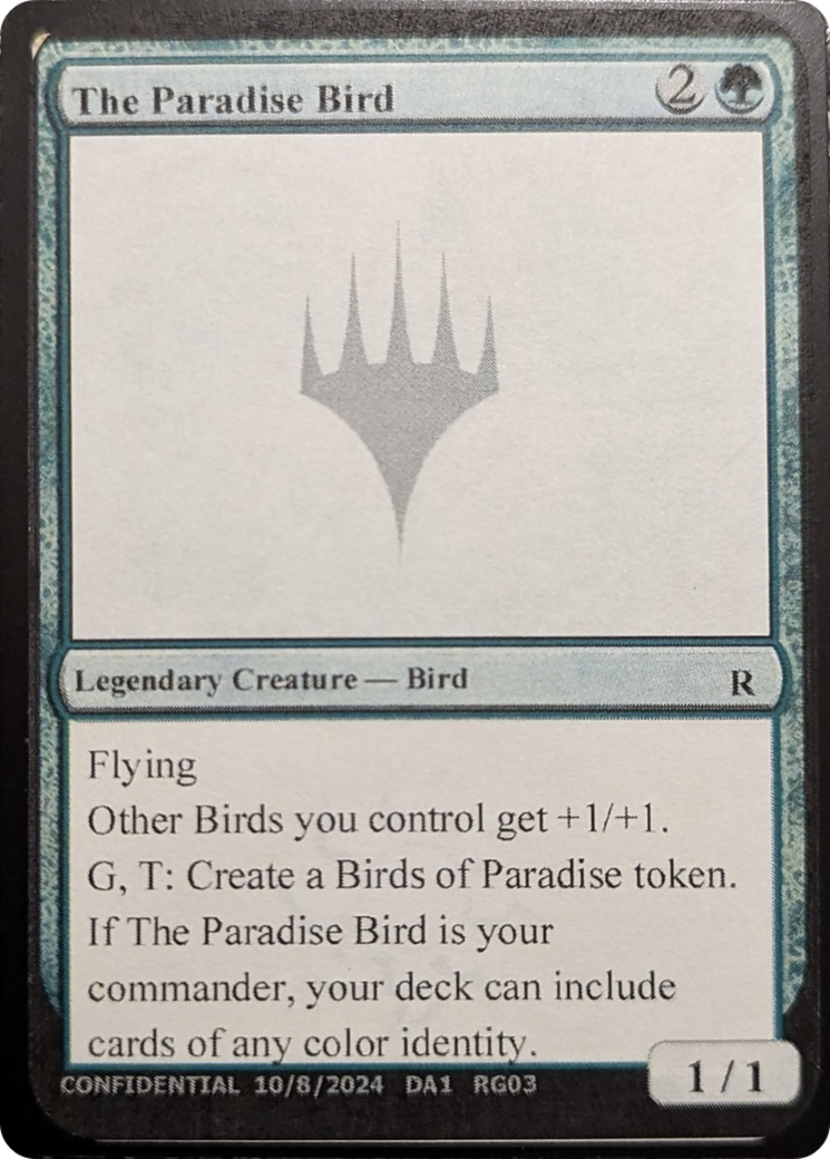 The Paradise Bird [Mystery Booster 2 Playtest Cards] | Shuffle n Cut Hobbies & Games
