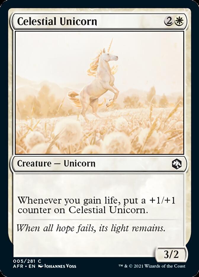 Celestial Unicorn [Dungeons & Dragons: Adventures in the Forgotten Realms] | Shuffle n Cut Hobbies & Games