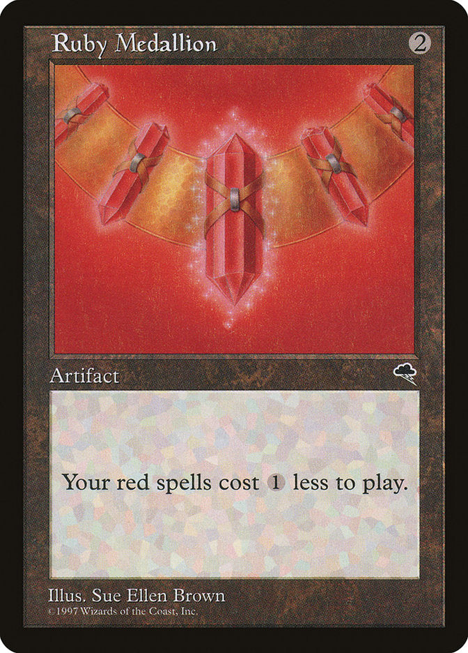 Ruby Medallion [Tempest] | Shuffle n Cut Hobbies & Games