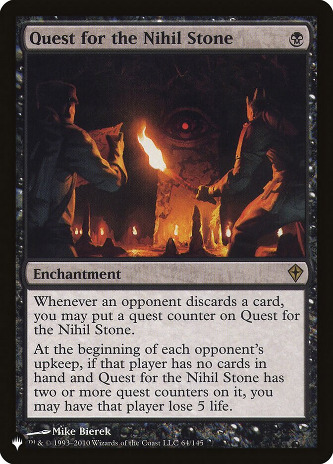 Quest for the Nihil Stone [The List] | Shuffle n Cut Hobbies & Games