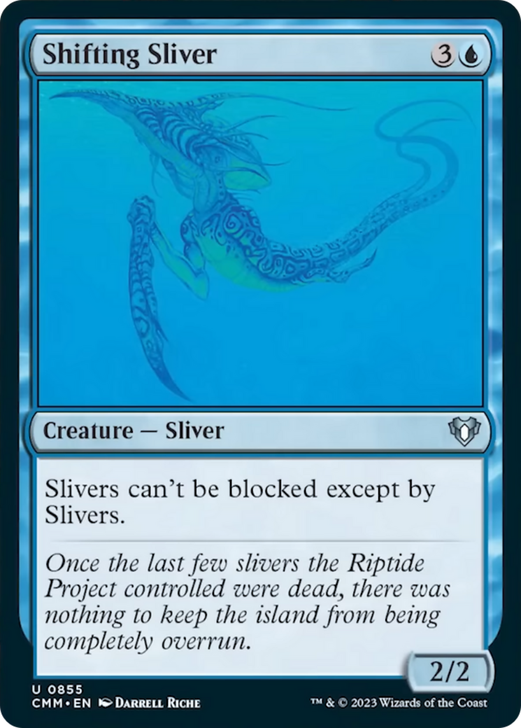 Shifting Sliver [Commander Masters] | Shuffle n Cut Hobbies & Games