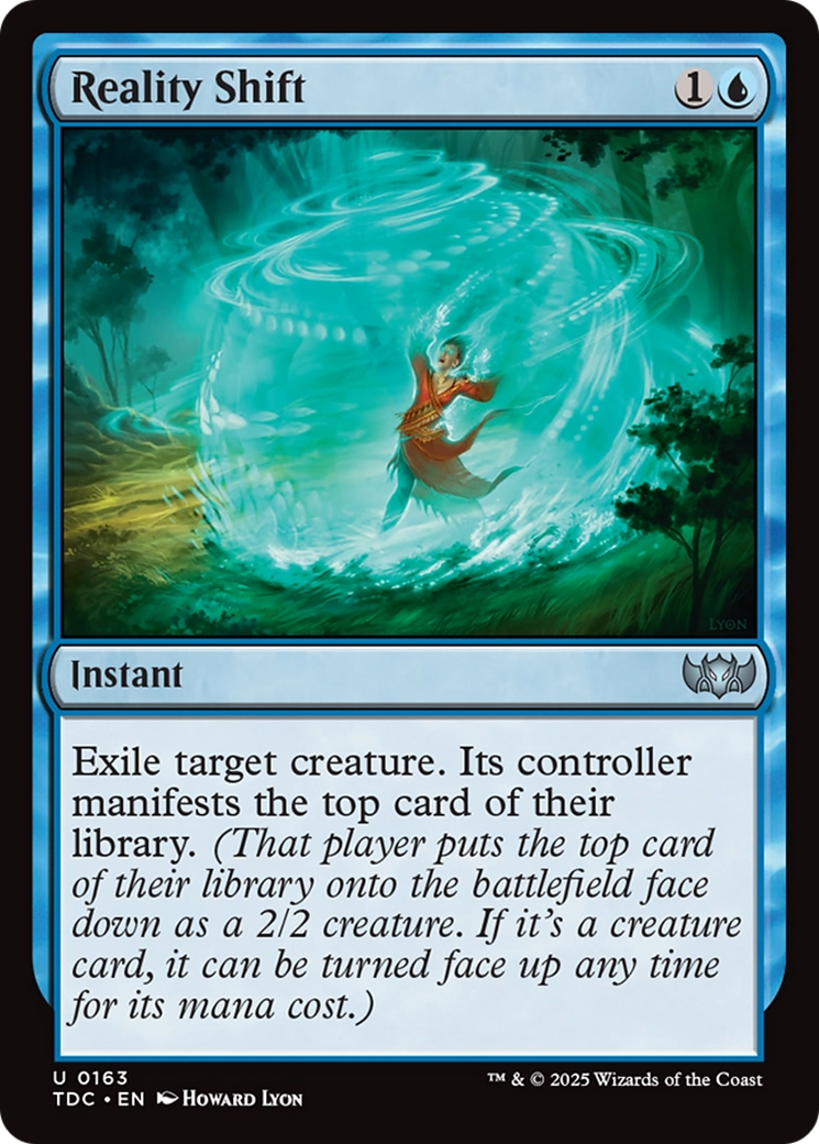 Reality Shift [Tarkir: Dragonstorm Commander] | Shuffle n Cut Hobbies & Games
