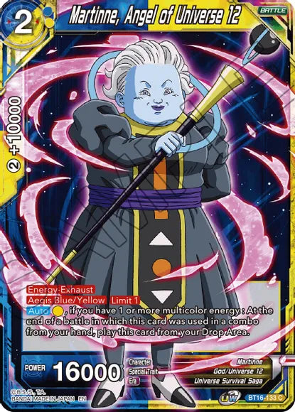 Martinne, Angel of Universe 12 (BT16-133) [Realm of the Gods] | Shuffle n Cut Hobbies & Games
