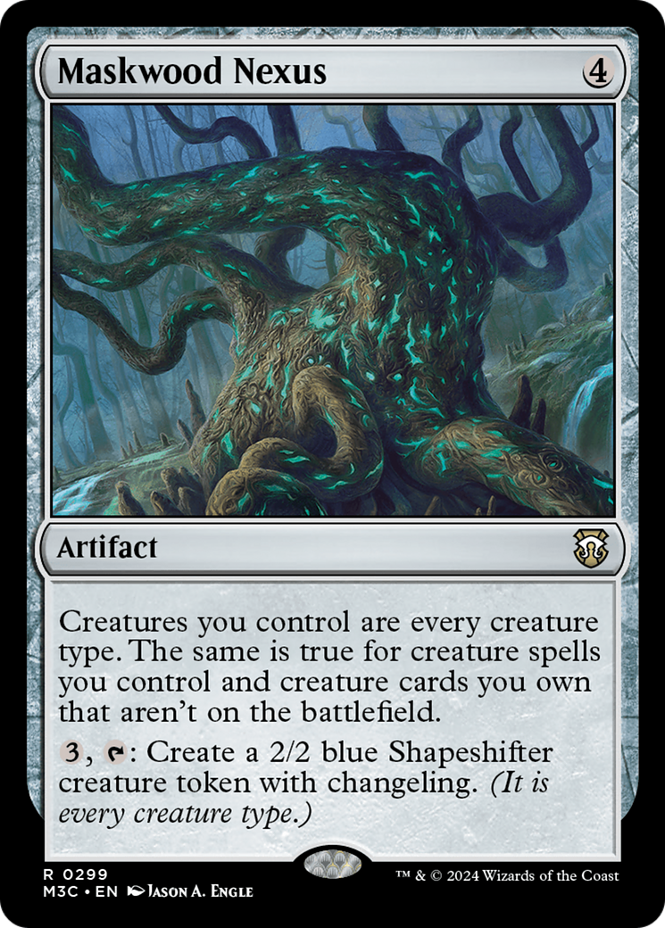 Maskwood Nexus (Ripple Foil) [Modern Horizons 3 Commander] | Shuffle n Cut Hobbies & Games