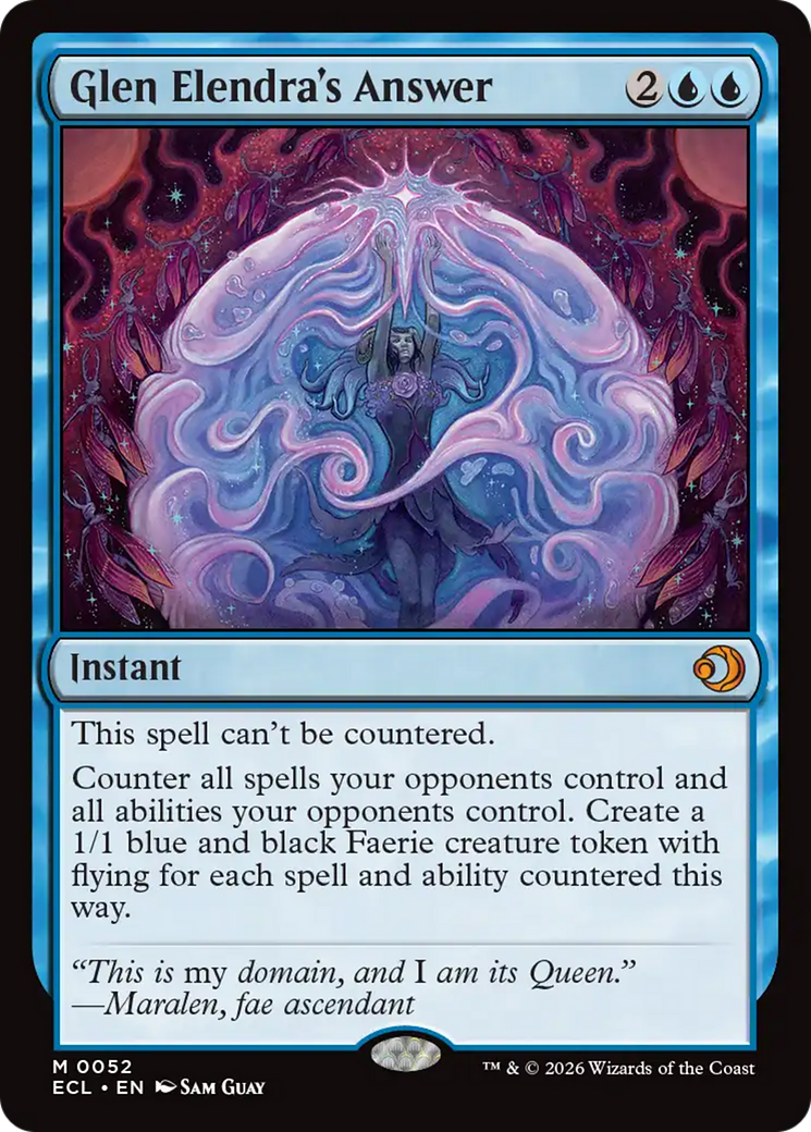 Glen Elendra's Answer [Lorwyn Eclipsed] | Shuffle n Cut Hobbies & Games
