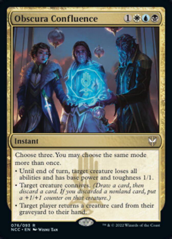 Obscura Confluence [Streets of New Capenna Commander] | Shuffle n Cut Hobbies & Games