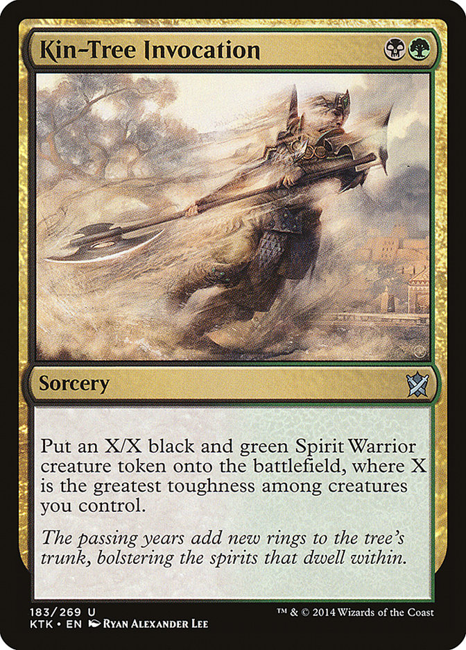 Kin-Tree Invocation [Khans of Tarkir] | Shuffle n Cut Hobbies & Games