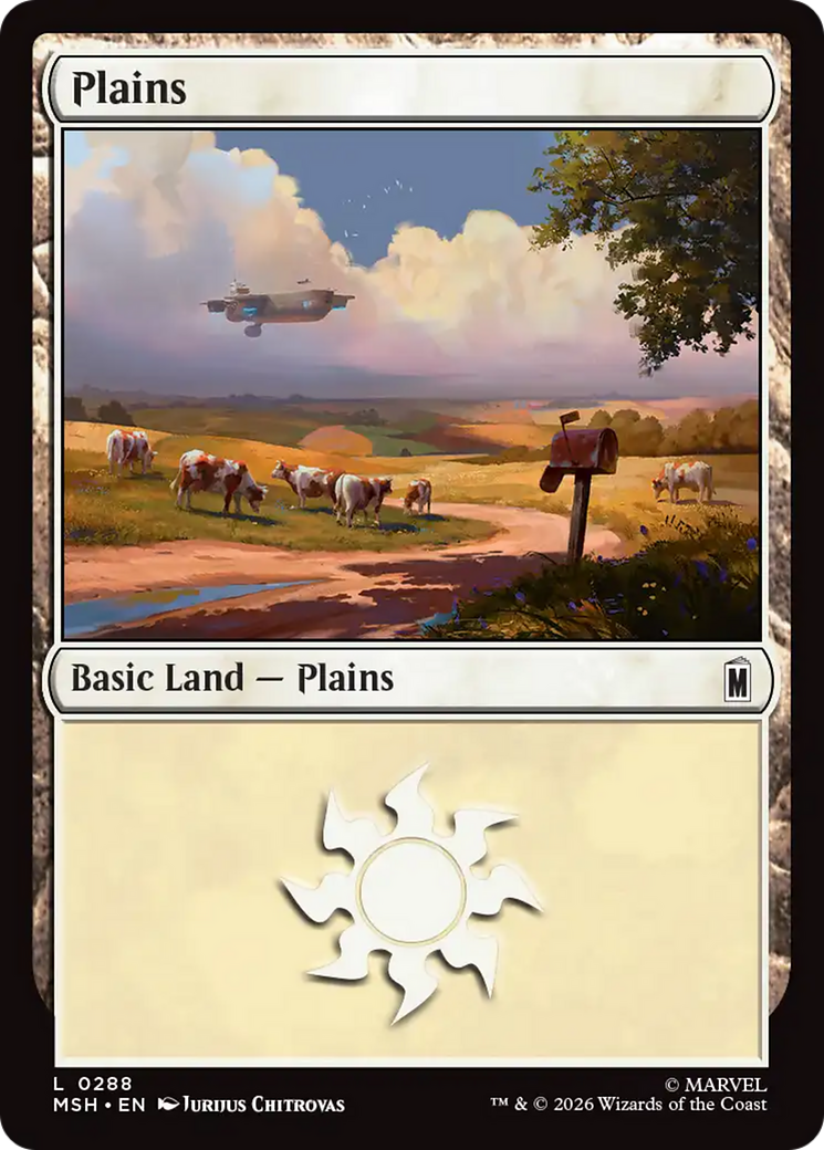 Plains (0288) [Marvel Super Heroes] | Shuffle n Cut Hobbies & Games