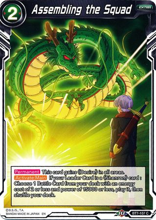 Assembling the Squad (BT7-107) [Assault of the Saiyans] | Shuffle n Cut Hobbies & Games