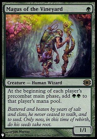 Magus of the Vineyard [The List] | Shuffle n Cut Hobbies & Games